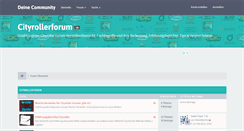 Desktop Screenshot of cityrollerforum.de